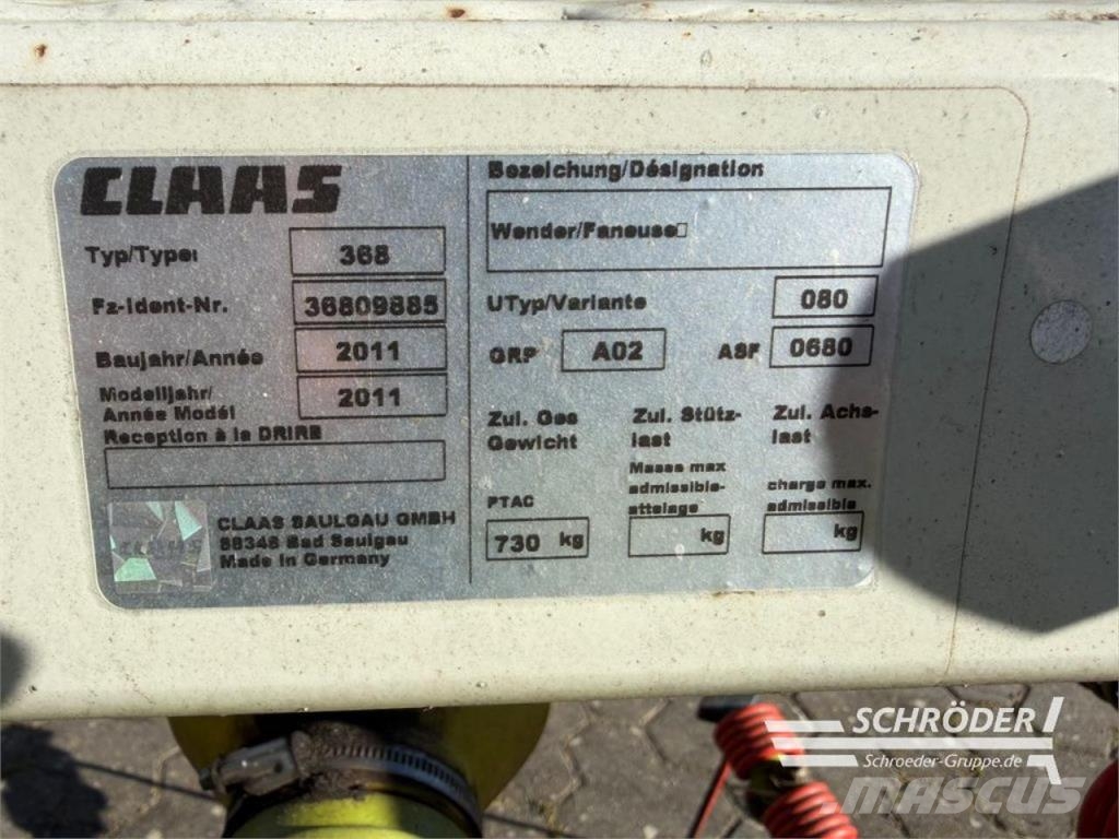 CLAAS VOLTO 64 Ranghinatori