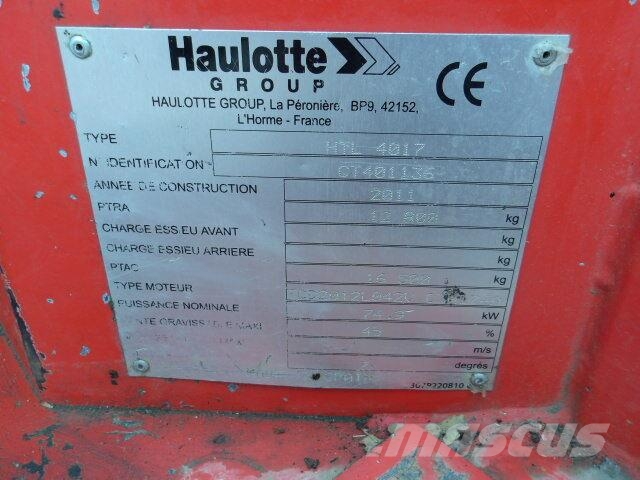 Haulotte HTL4017 Teleskooplaadurid