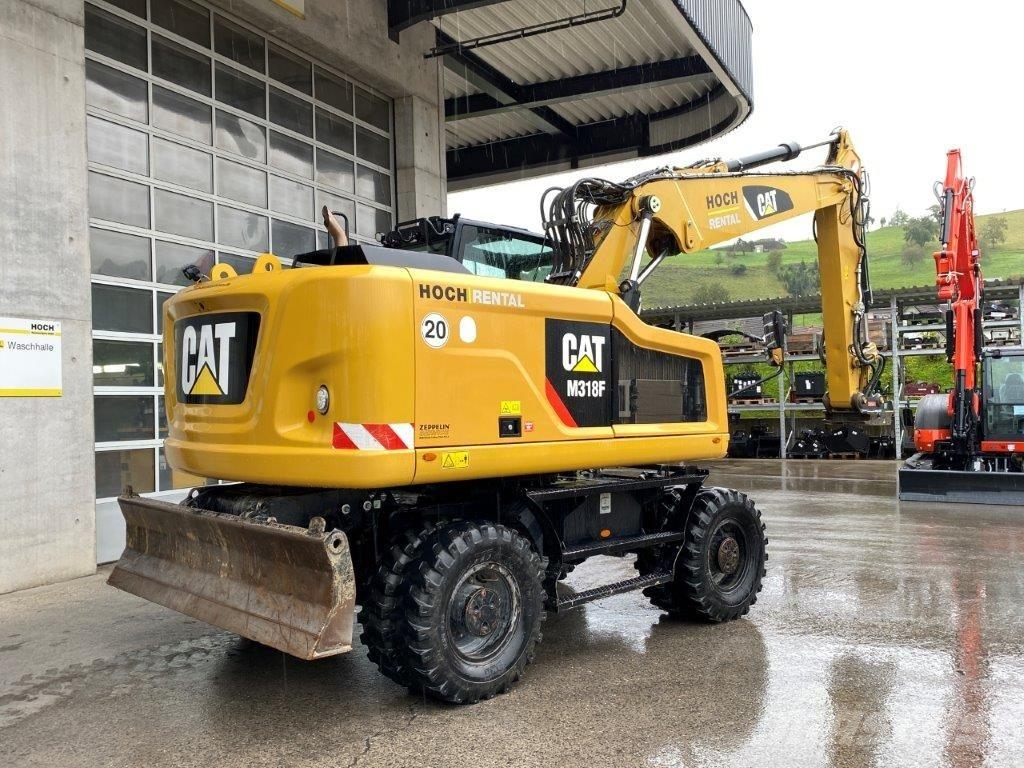 CAT M318F Klima Kamera OilQuick OQ70/55 TOP!!! حفارات بعجل