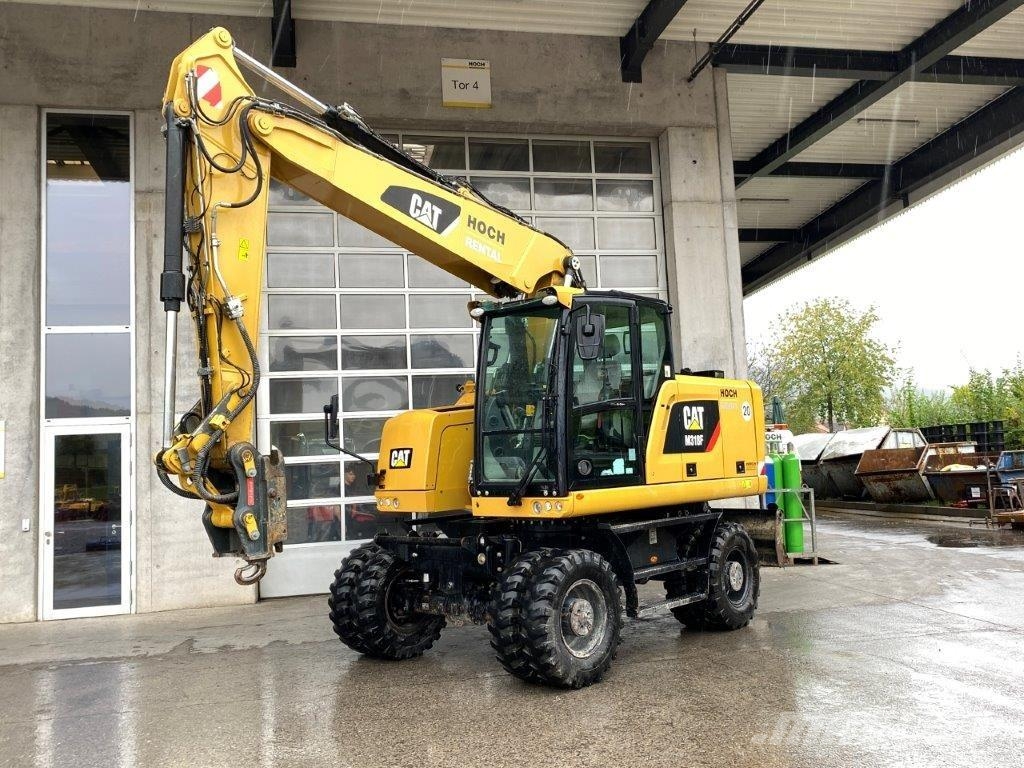 CAT M318F Klima Kamera OilQuick OQ70/55 TOP!!! حفارات بعجل