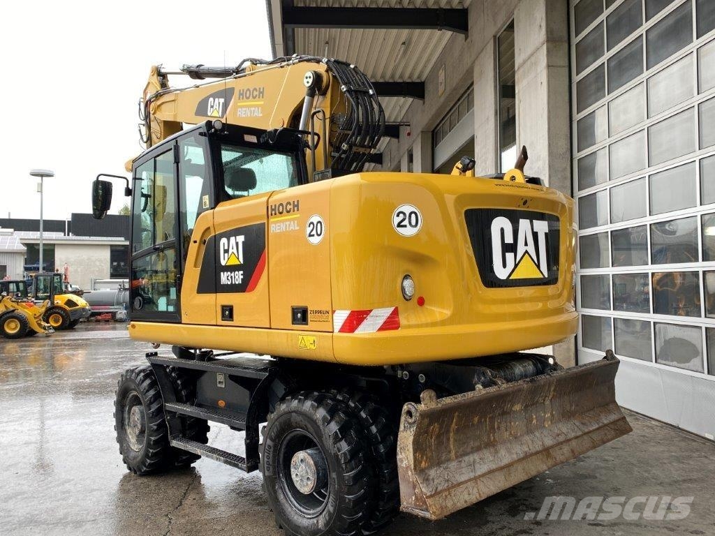 CAT M318F Klima Kamera OilQuick OQ70/55 TOP!!! حفارات بعجل