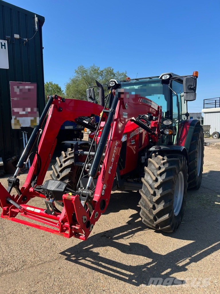 Massey Ferguson 4710 M Schlepper inkl. FL.3717X Frontlader الجرارات