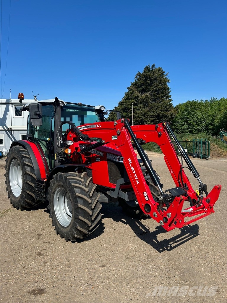 Massey Ferguson 4710 M Schlepper inkl. FL.3717X Frontlader الجرارات