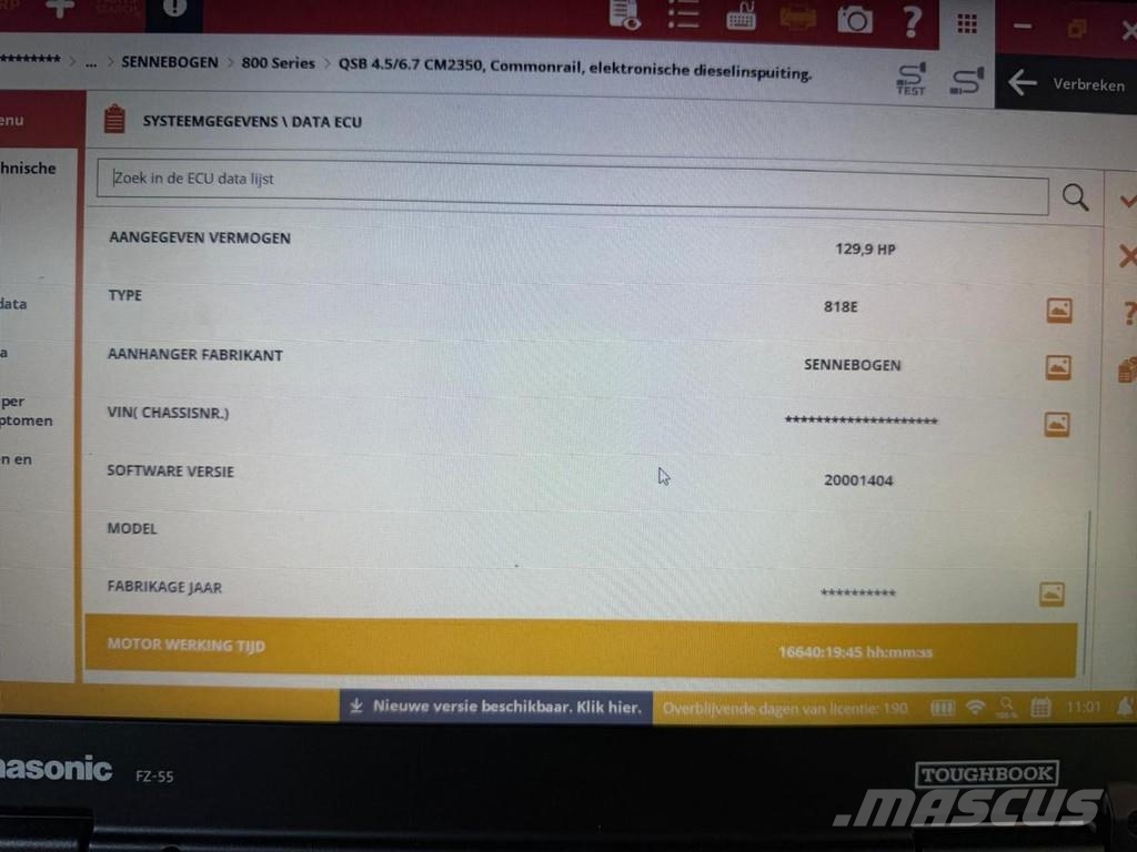 Sennebogen 818M E Hulladékkezelő gépek