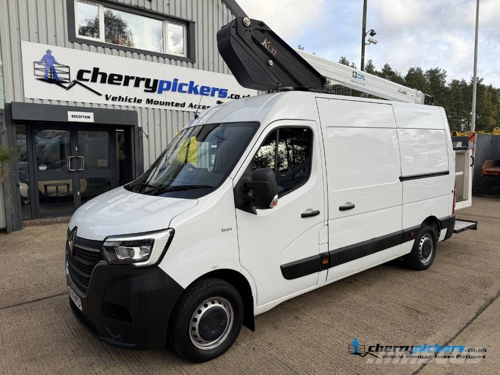 Renault Master Klubb K32 Cherry Picker Bilmontert lift