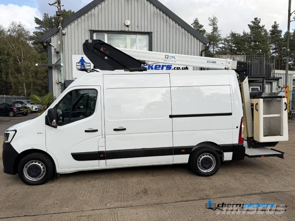 Renault Master Klubb K32 Cherry Picker Bilmontert lift
