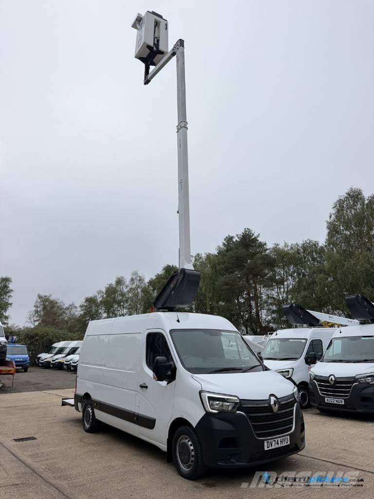 Renault Master Klubb K32 Cherry Picker Bilmontert lift