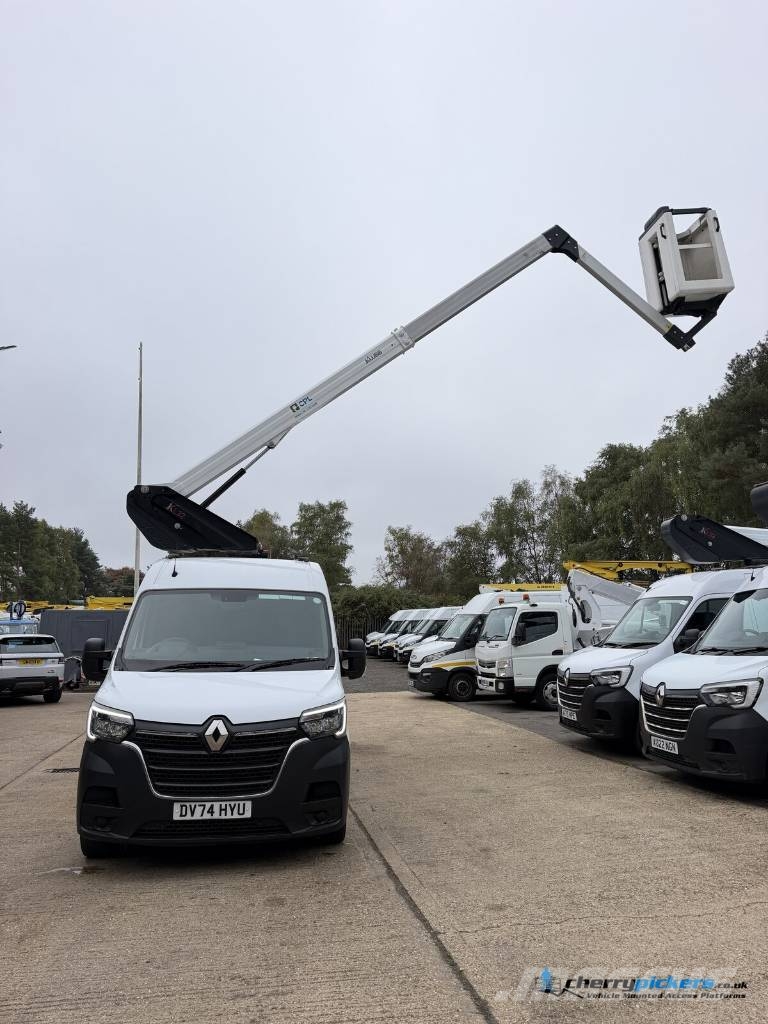 Renault Master Klubb K32 Cherry Picker Bilmontert lift
