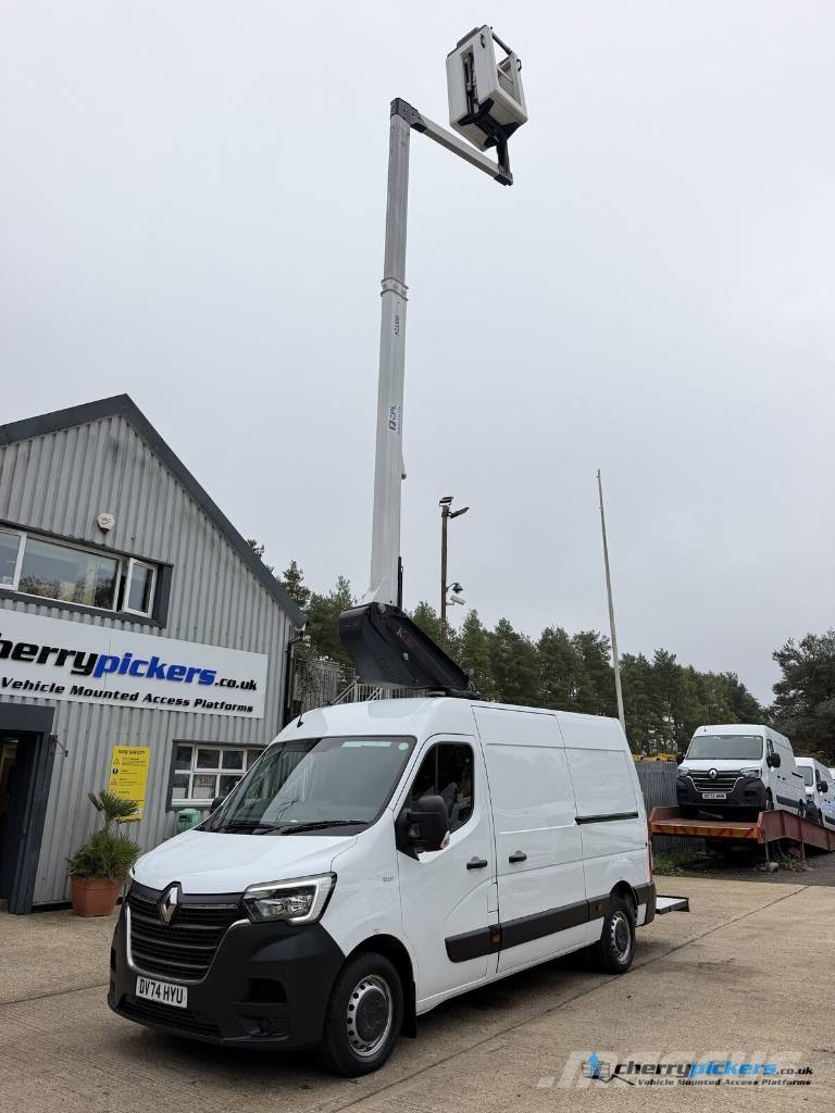 Renault Master Klubb K32 Cherry Picker Bilmontert lift
