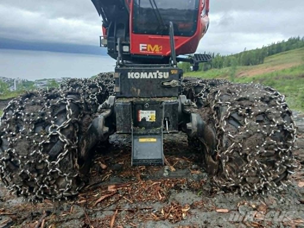 Komatsu 901 XC Харвестеры