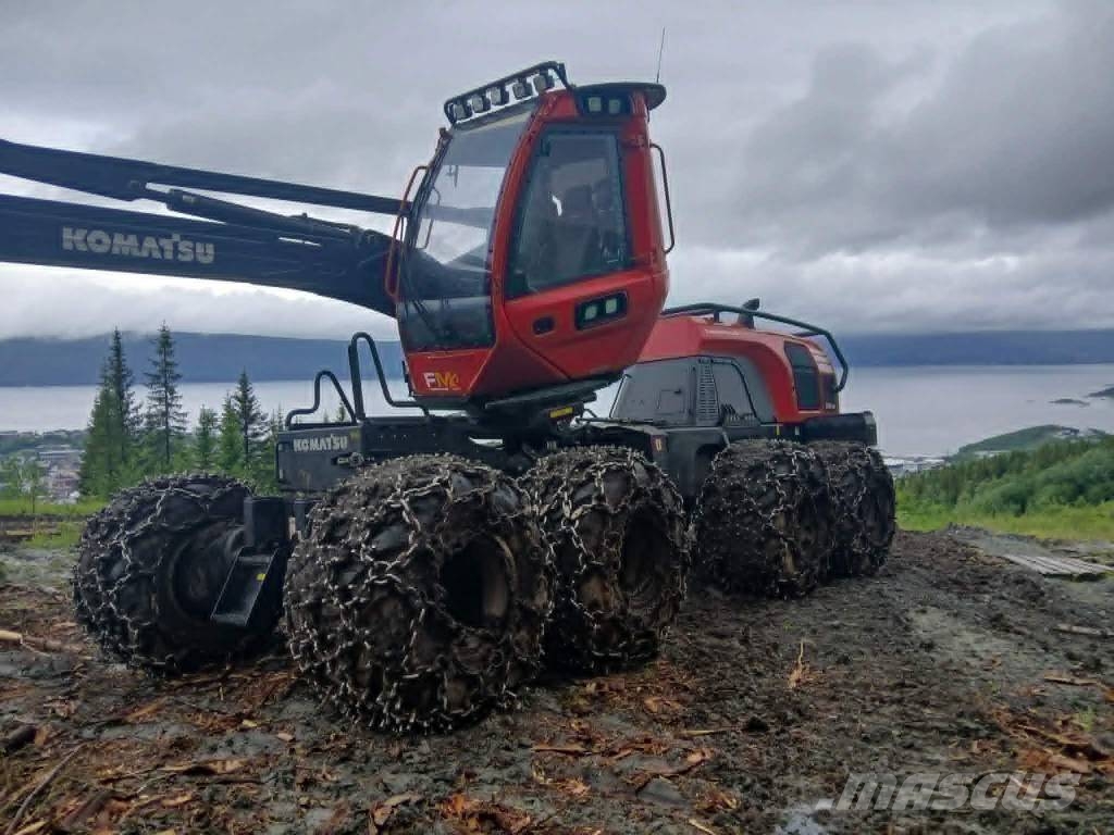 Komatsu 901 XC Харвестеры