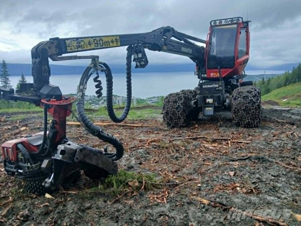 Komatsu 901 XC Харвестеры