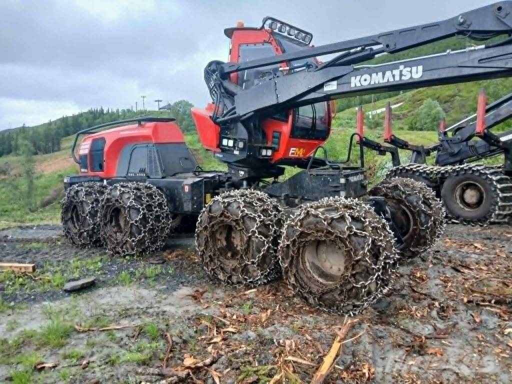 Komatsu 901 XC Харвестеры