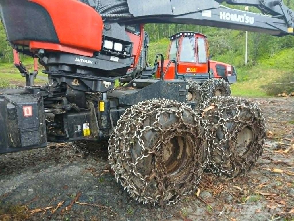 Komatsu 901 XC Харвестеры