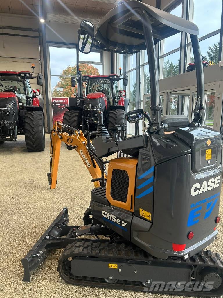 CASE CX 15 EV Minigravemaskiner