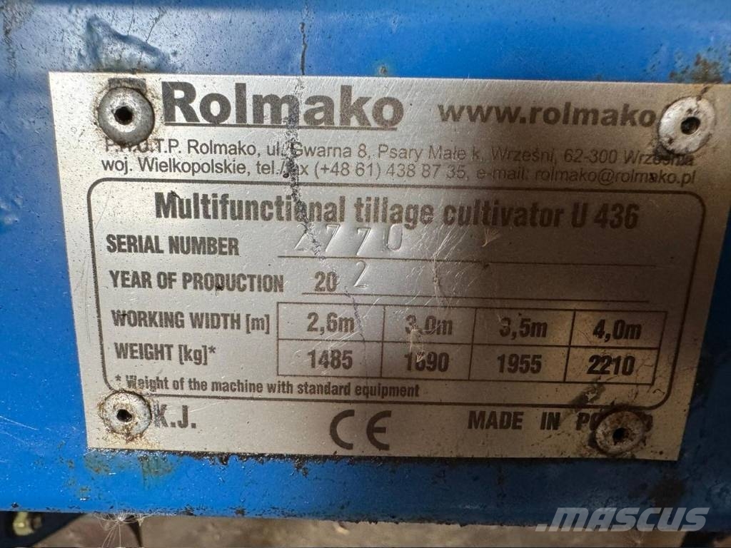 Rolmako U 436 كاسحات