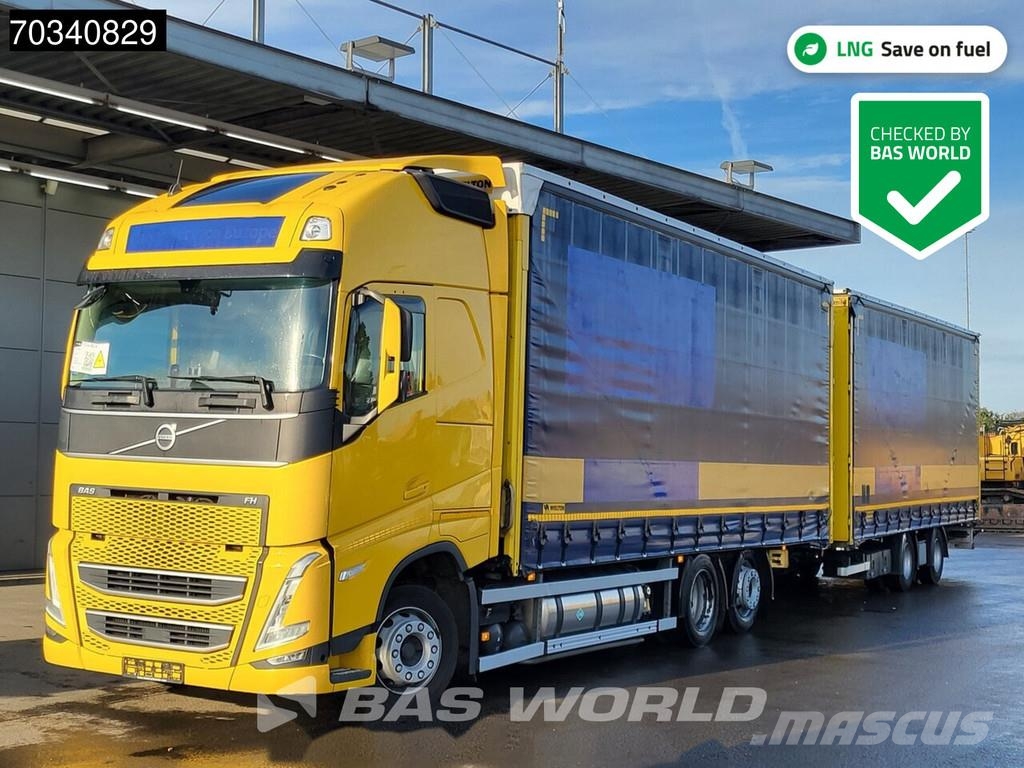 Volvo FH 460 6X2 LNG COMBI Sliding roof VEB+ Automatic A Tentautod
