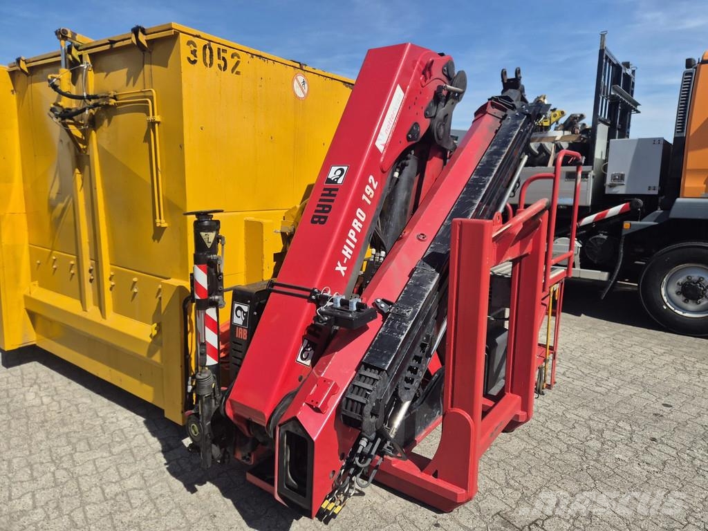 Hiab X-Hipro 192 E4 Hunkeler LM 20 GL Bovenloop kranen