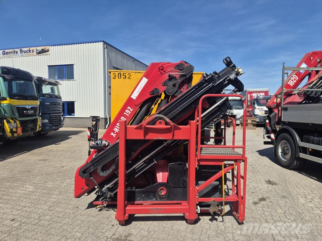 Hiab X-Hipro 192 E4 Hunkeler LM 20 GL Bovenloop kranen