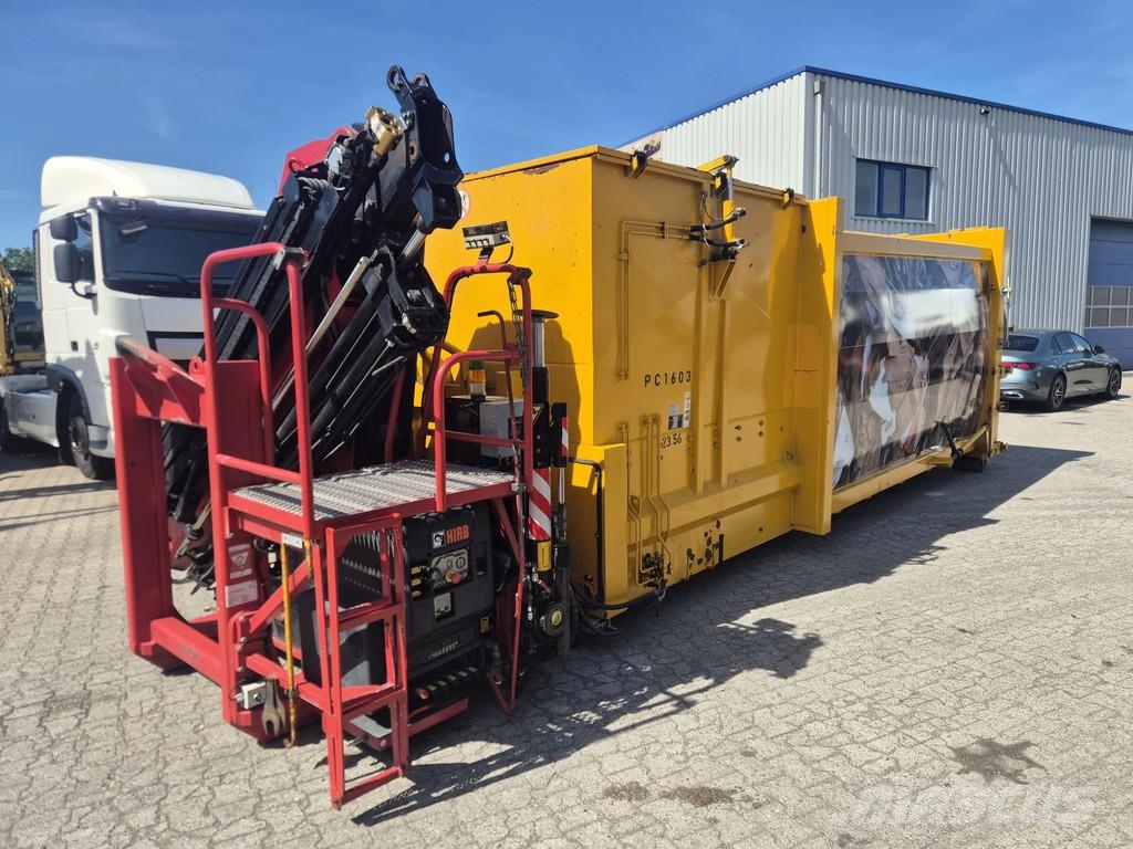 Hiab X-Hipro 192 E4 Hunkeler LM 20 GL Bovenloop kranen