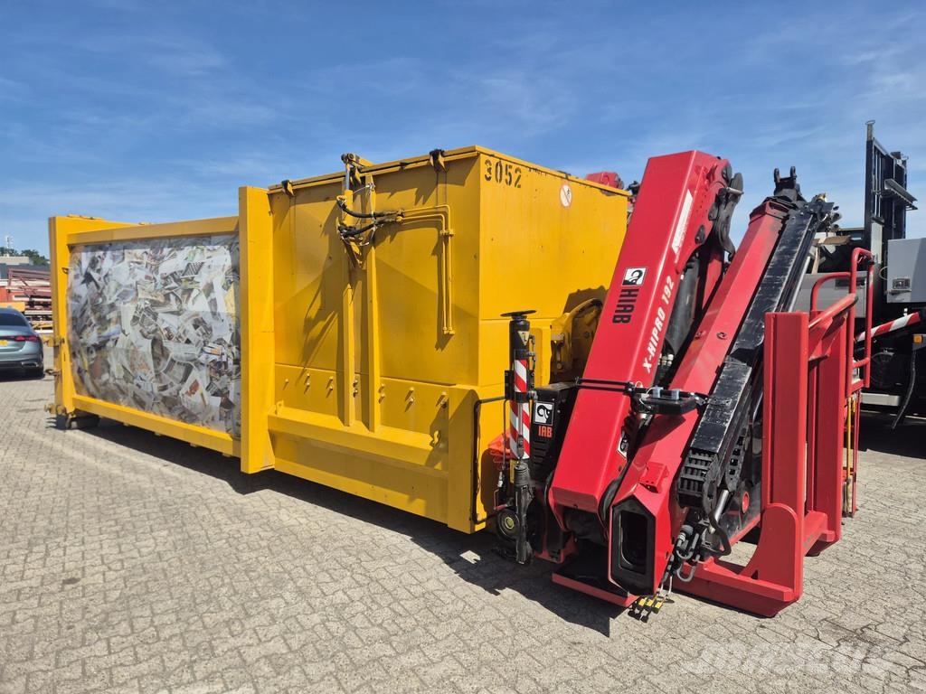 Hiab X-Hipro 192 E4 Hunkeler LM 20 GL Bovenloop kranen