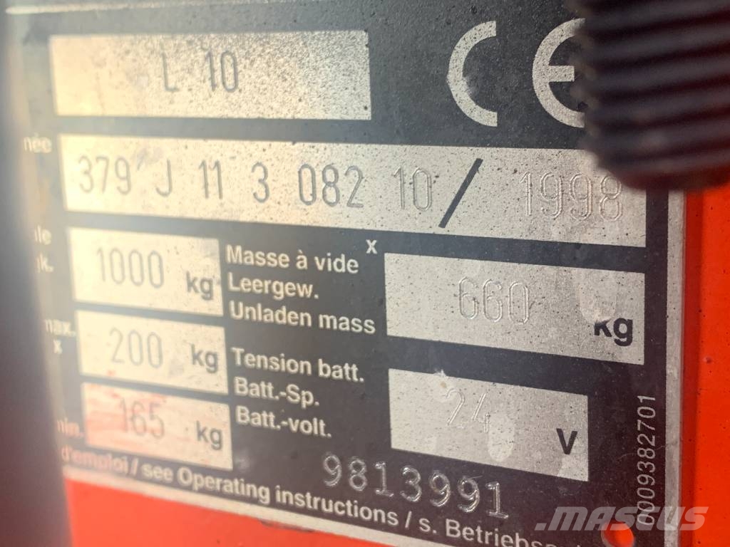 Linde L12 /379/ V-3506 OB Ручные штабелёры