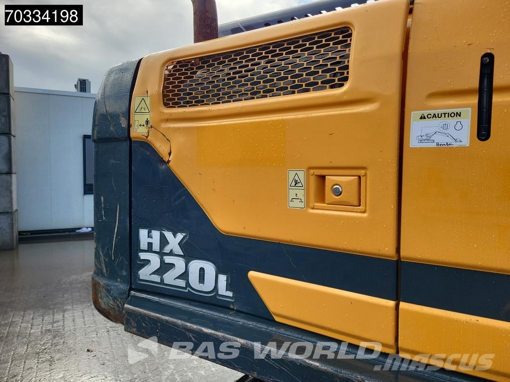 Hyundai HX220 L Bagri goseničarji