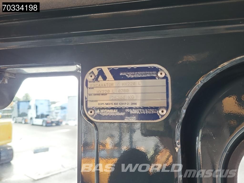 Hyundai HX220 L Bagri goseničarji