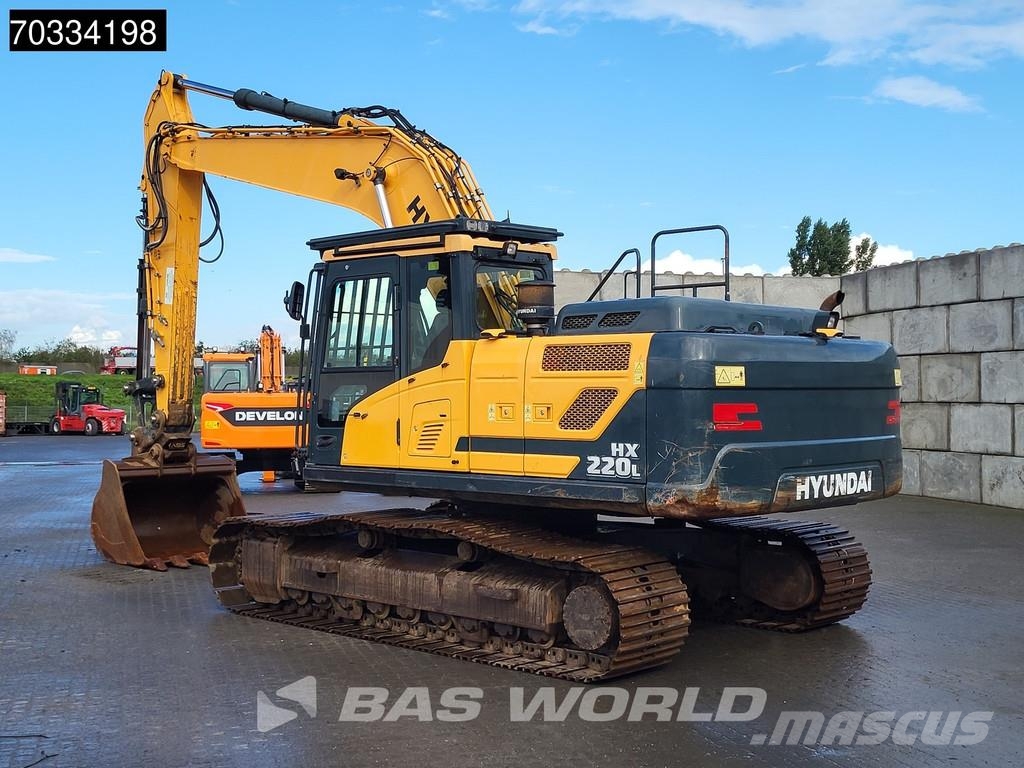 Hyundai HX220 L Bagri goseničarji