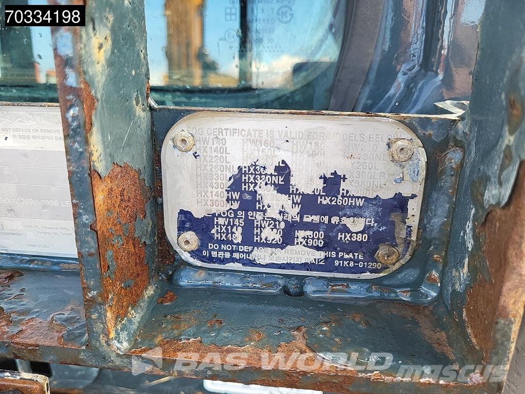 Hyundai HX220 L Bagri goseničarji