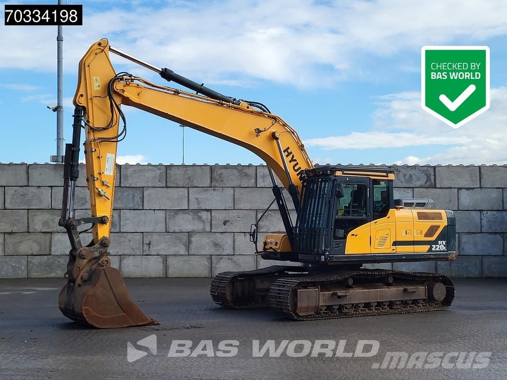 Hyundai HX220 L Bagri goseničarji