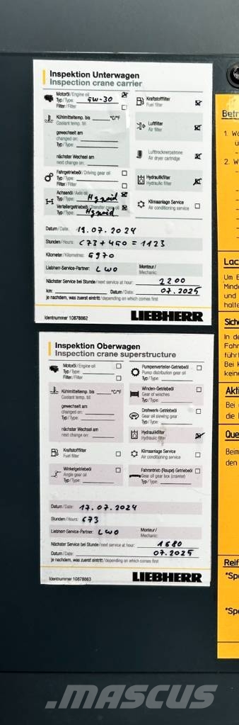 Liebherr LTM 1060-3.1 Grues tout terrain