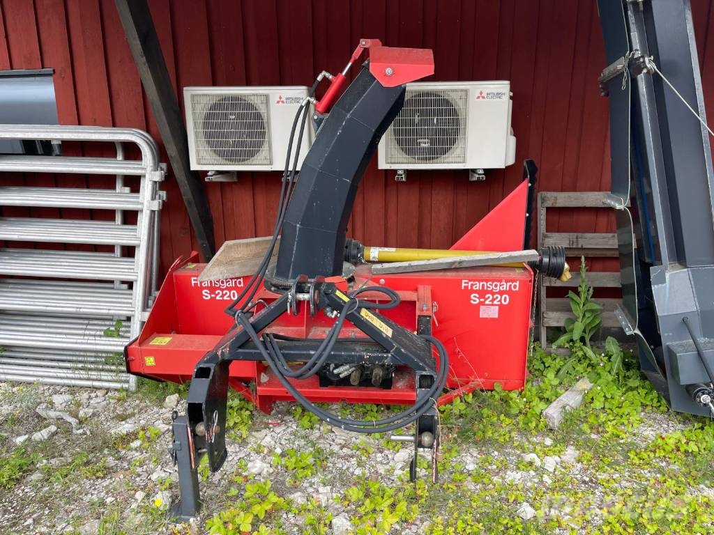 Fransgård S-220-3 Fresadoras quitanieve