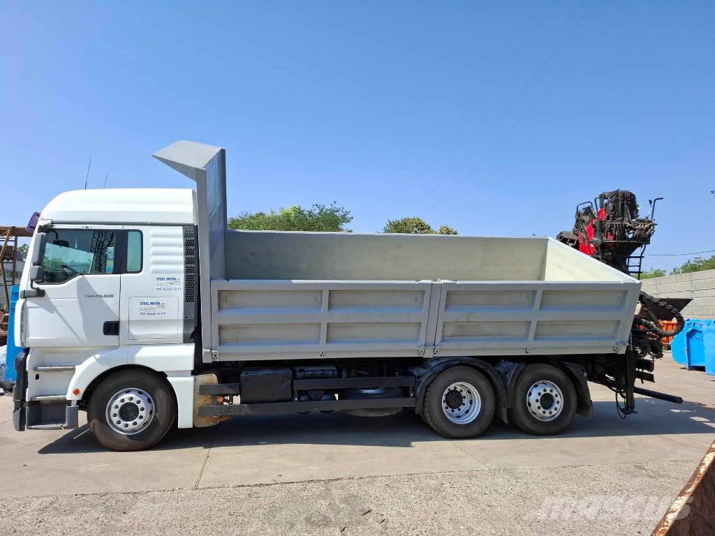 MAN TGA 26.430 6x2-2 LL fardarus polip markolókanállal شاحنات الرافعات