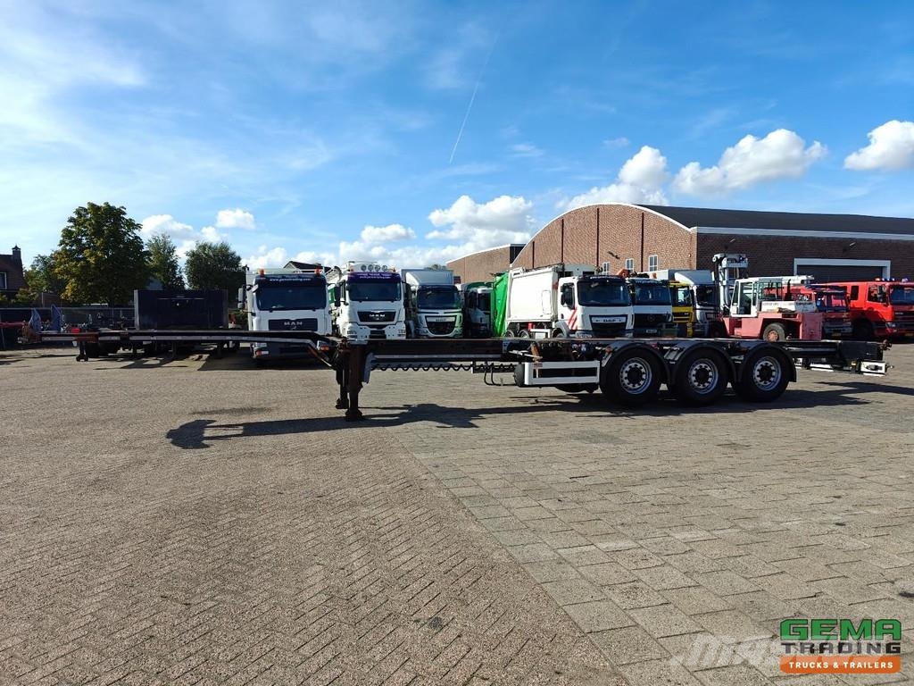 Pacton ET3 Multi - All Connections - Lift Axle - Valx Dis Konteinertreileri