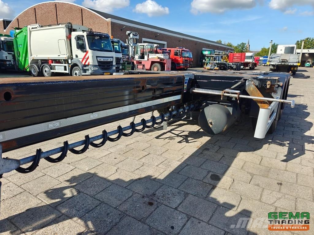 Pacton ET3 Multi - All Connections - Lift Axle - Valx Dis Konteinertreileri