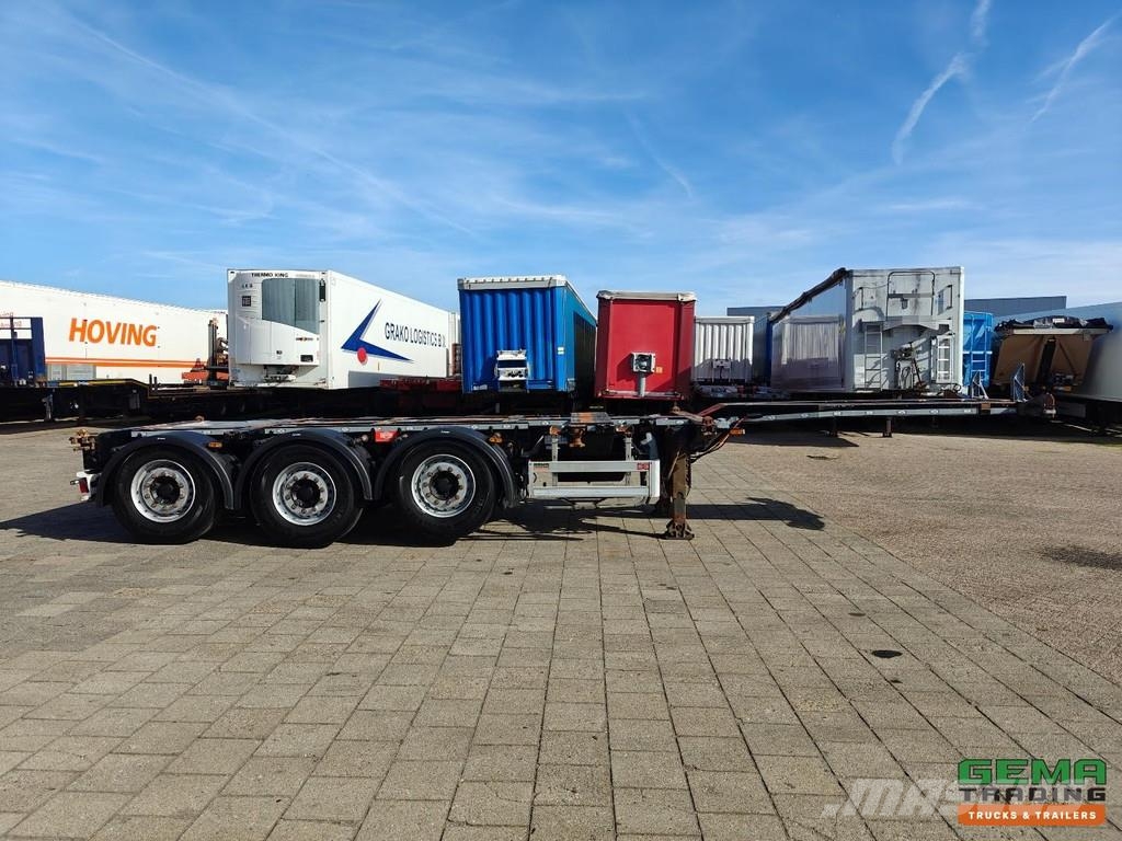 Pacton ET3 Multi - All Connections - Lift Axle - Valx Dis Konteinertreileri
