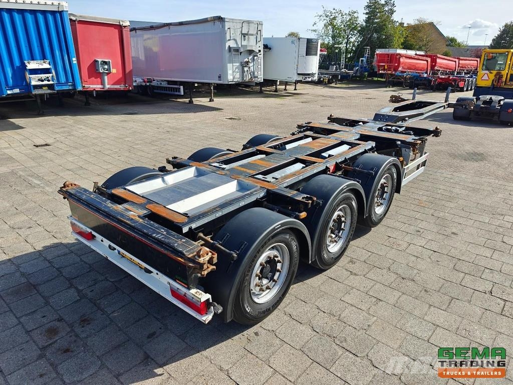 Pacton ET3 Multi - All Connections - Lift Axle - Valx Dis Konteinertreileri