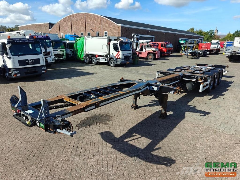 Pacton ET3 Multi - All Connections - Lift Axle - Valx Dis Konteinertreileri