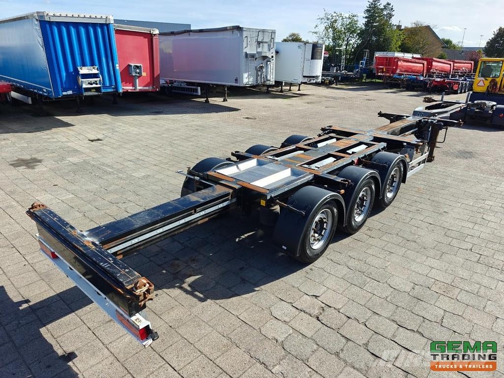 Pacton ET3 Multi - All Connections - Lift Axle - Valx Dis Konteinertreileri