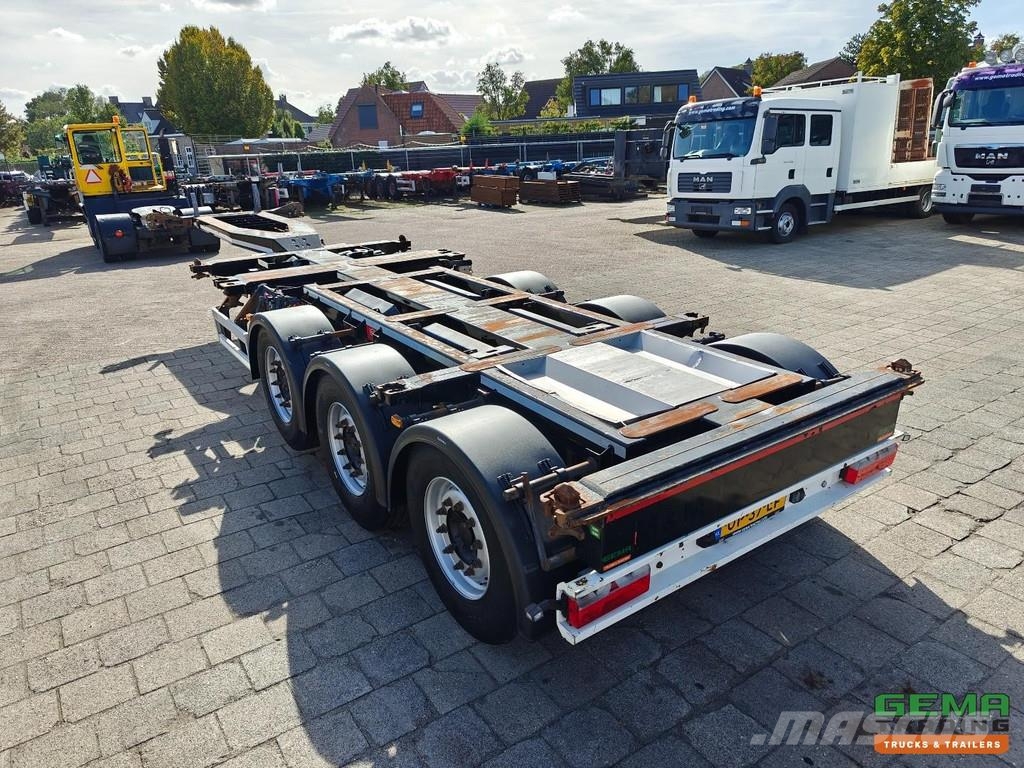 Pacton ET3 Multi - All Connections - Lift Axle - Valx Dis Konteinertreileri
