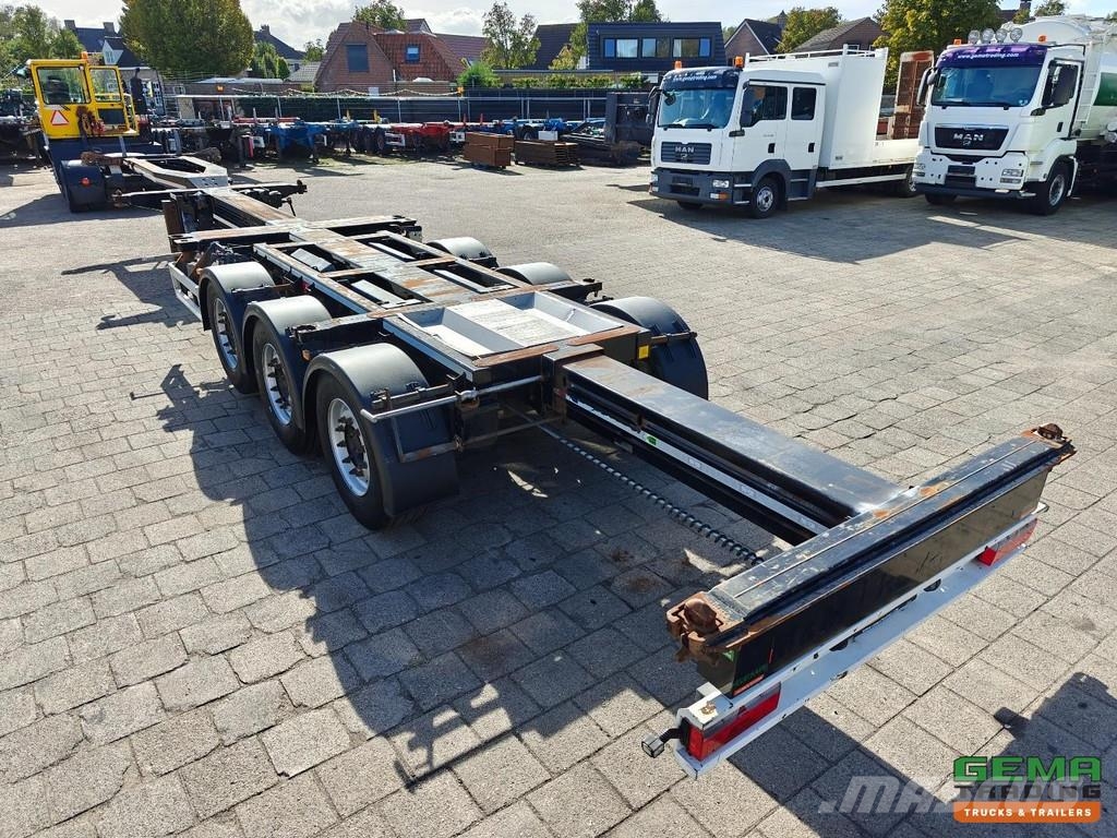 Pacton ET3 Multi - All Connections - Lift Axle - Valx Dis Konteinertreileri