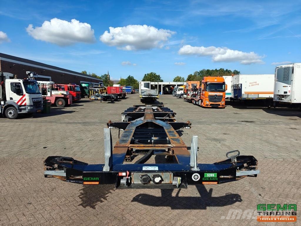 Pacton ET3 Multi - All Connections - Lift Axle - Valx Dis Konteinertreileri