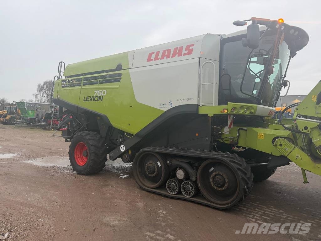 CLAAS Lexion 760 TerraTrac Combine harvesters