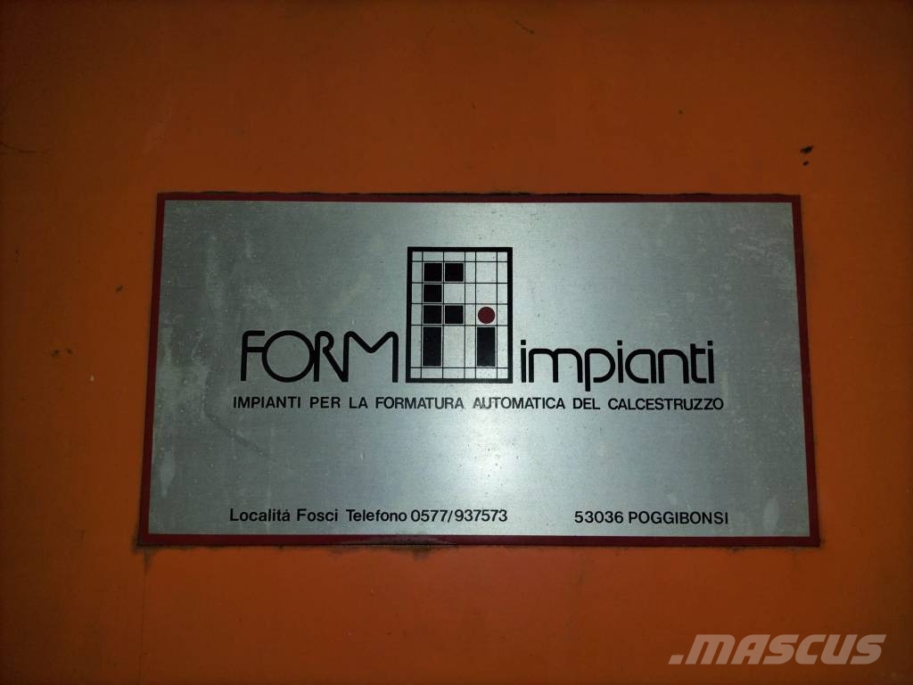 Form-impianti Vibroformatrice Impianto fisso コンクリートペーバー