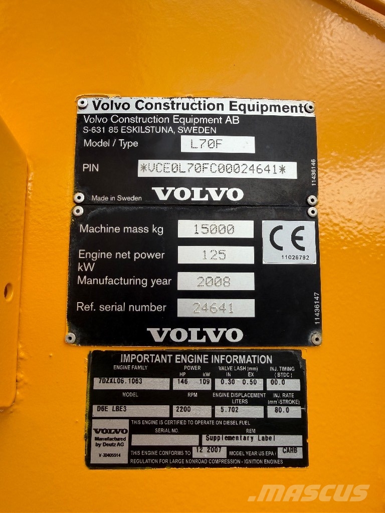 Volvo L 70 F Radlader