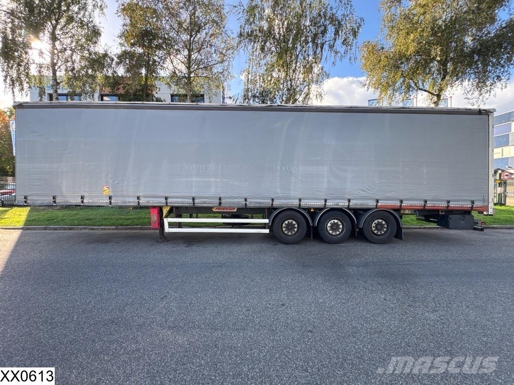 Fruehauf Tautliner Lift axle Tents puspiekabes