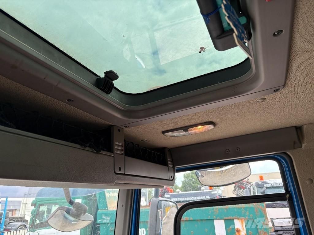 DAF CF 85.410 + FASSI F365A - 6X EXT. + REMOTE + 6X2 + Camiones portavehículos