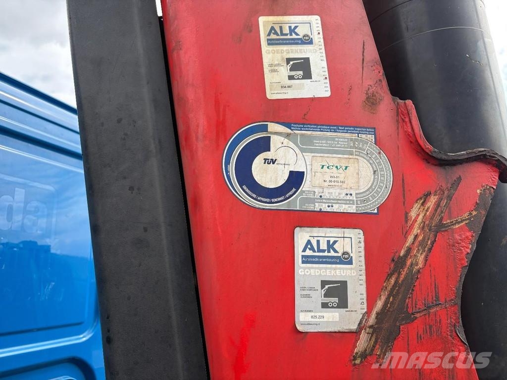 DAF CF 85.410 + FASSI F365A - 6X EXT. + REMOTE + 6X2 + Camiones portavehículos