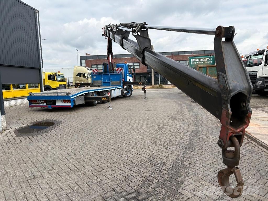 DAF CF 85.410 + FASSI F365A - 6X EXT. + REMOTE + 6X2 + Camiones portavehículos